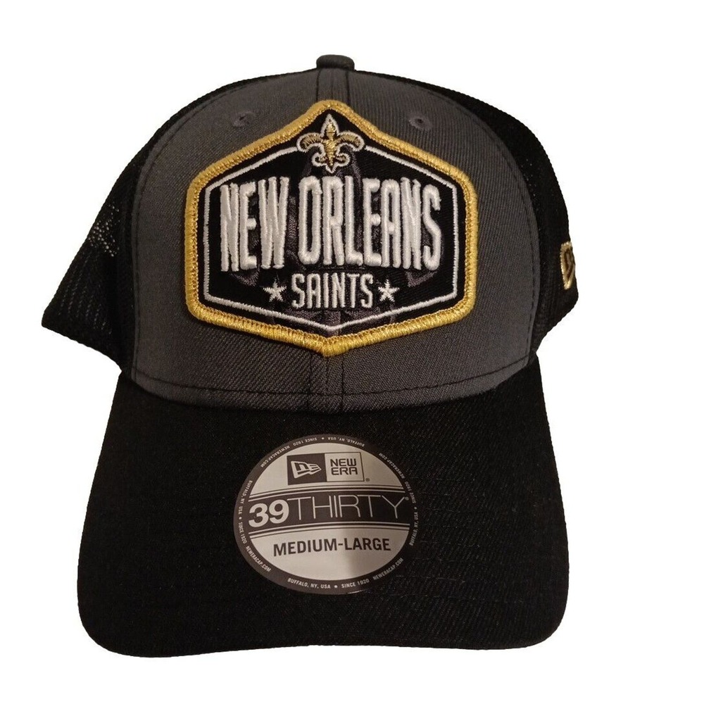New Orleans Saints Hat Stretch Fit Size M-L
